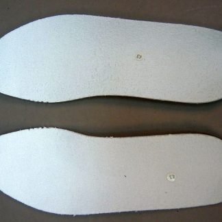 Witte dunne inlegzolen, maat 43 of 45