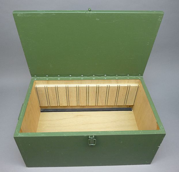 DDR / NVA Opbergkist voor Stafkaarten / Documenten - Afbeelding 3