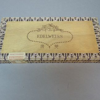 WW2 Vintage Edelweiss tabaksdoos / sigarenkistje