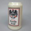 Vintage steengoed bierpul "Es lebe das Deutsche Reich!" – Made in Germany