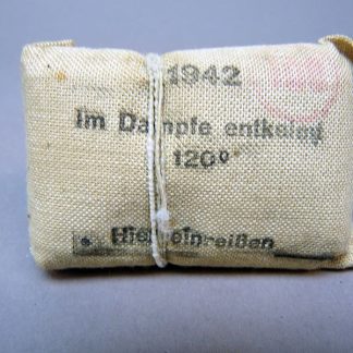 Origineel Duits Wehrmacht verbandpakje – Tweede Wereldoorlog