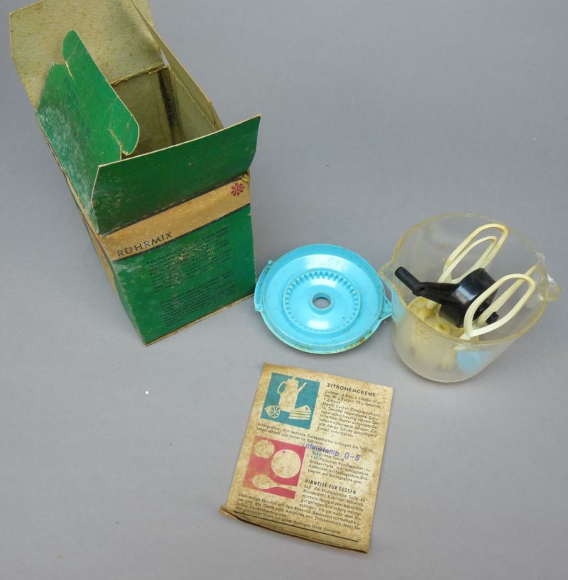 DDR RECORD Rührmix handmixer met originele doos en handleiding