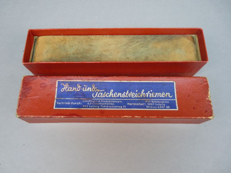 DDR scheermes stropriem in originele doos - Afbeelding 2