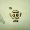DDR NVA Herinneringsbord / Eregeschenk – Ø 24 cm - Afbeelding 3