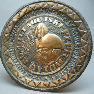 Decoratieve Plaquette – Komitet Miejski PZPR Bytom – Polen
