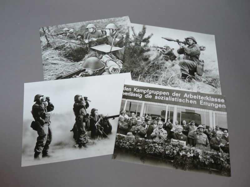 SED Kampfgruppen der Arbeiterklasse jubileummap - Afbeelding 3