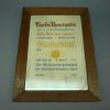 DDR Meisterbrief Elektrotechniek – Duitsland 1946 – Ingelijst