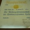 DDR Meisterbrief Elektrotechniek – Duitsland 1946 – Ingelijst - Afbeelding 2