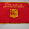 Vintage FDGB vaandel – DDR/Oost-Duitsland