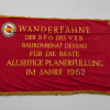 Originele DDR Wanderfahne – Baukombinat Dessau 1962 - Afbeelding 2