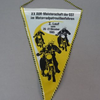 GST vaantje – XX DDR-Meisterschaft im Motorradpatrouillenfahren 1985