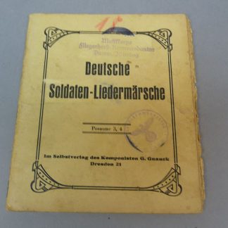 Luftwaffe Liederbuch / Deutsche Soldaten-Liedermärsche
