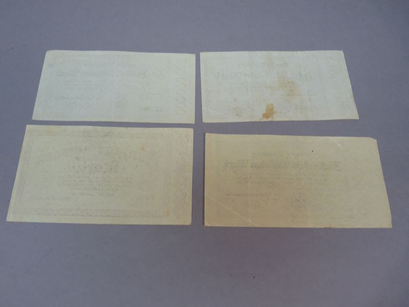 Set van 4 Deutsche Reichsbahn noodgeld bankbiljetten - Afbeelding 2