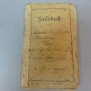 Origineel Duits Soldbuch – Landsturm-Fußartillerie XII.