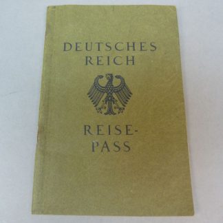 Origineel Duits Rijkspaspoort (Reisepass) uit 1935