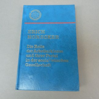 DDR Boek uitgegeven door Erich Honecker