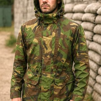 Woodland camouflage parka, bilaminaat / goretex, NL leger