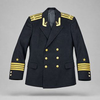 Sovjet Marine officiersjas Kapitein 2e rang Technische dienst