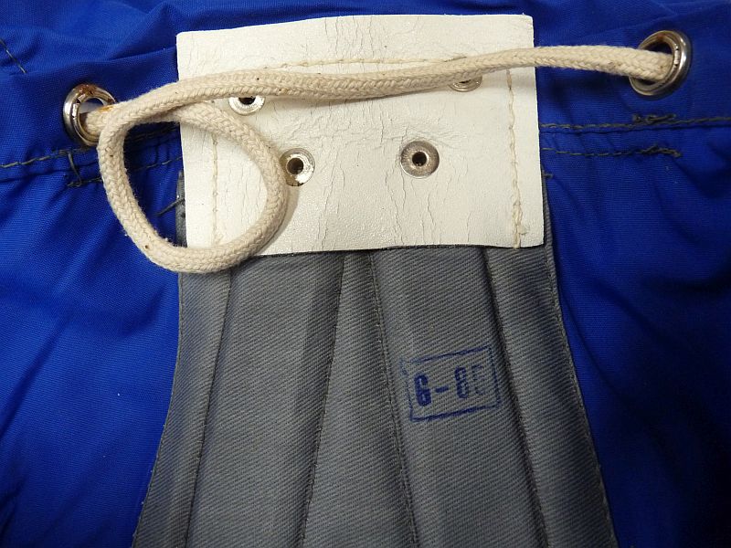 Vintage Tsjechoslowaakse blauwe rugtas - Afbeelding 7