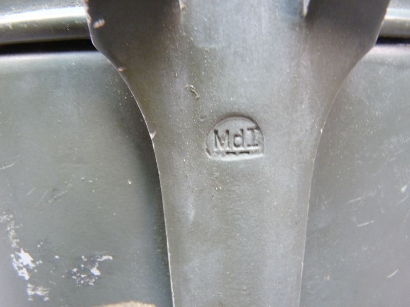 Zeer vroege Oost-Duitse NVA eetketel & veldfles – MDI - Afbeelding 4
