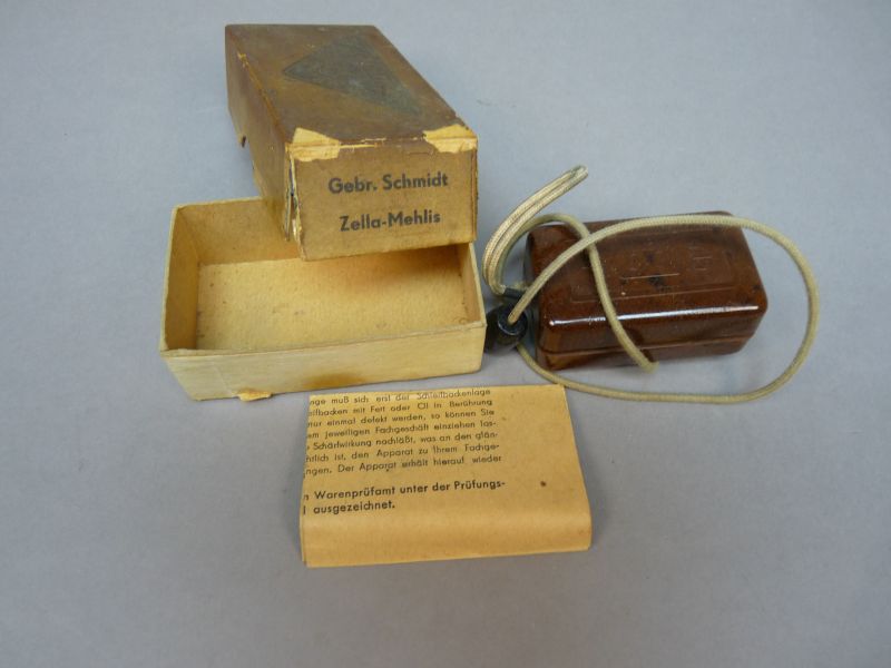 scheermesslijper – Gebr. Schmidt, Zella-Mehlis