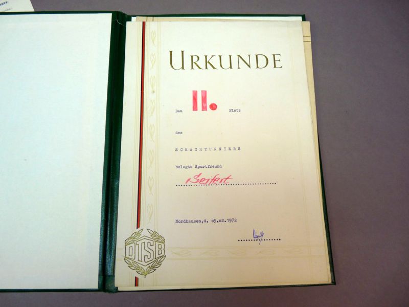 DDR oorkonden en sportonderscheiding - Afbeelding 4