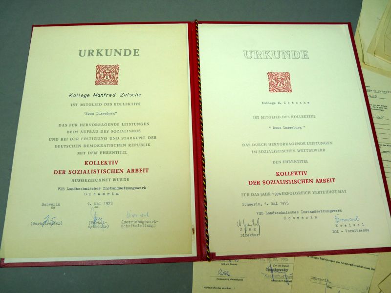 DDR oorkonden en documenten - Afbeelding 2