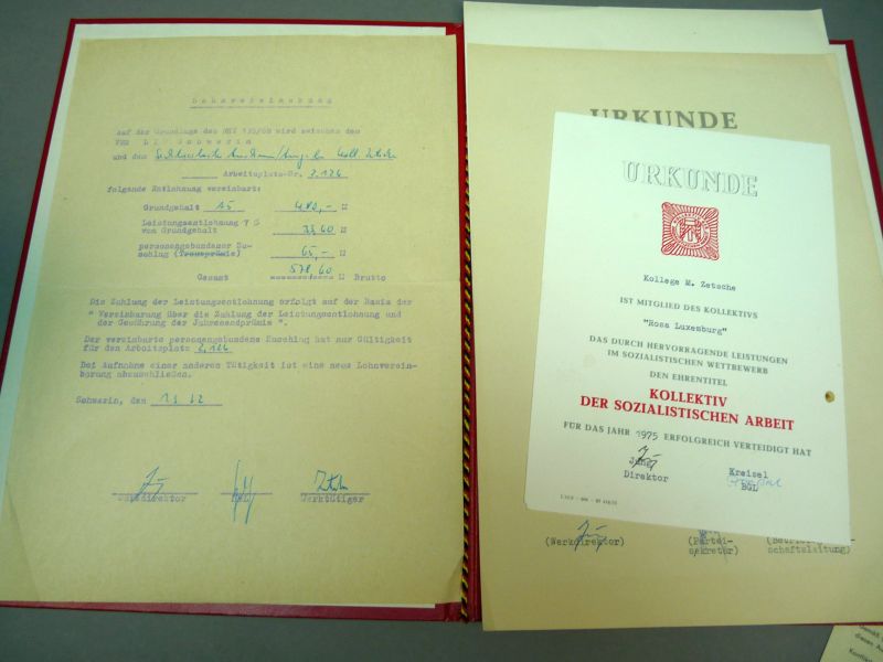 DDR oorkonden en documenten - Afbeelding 3