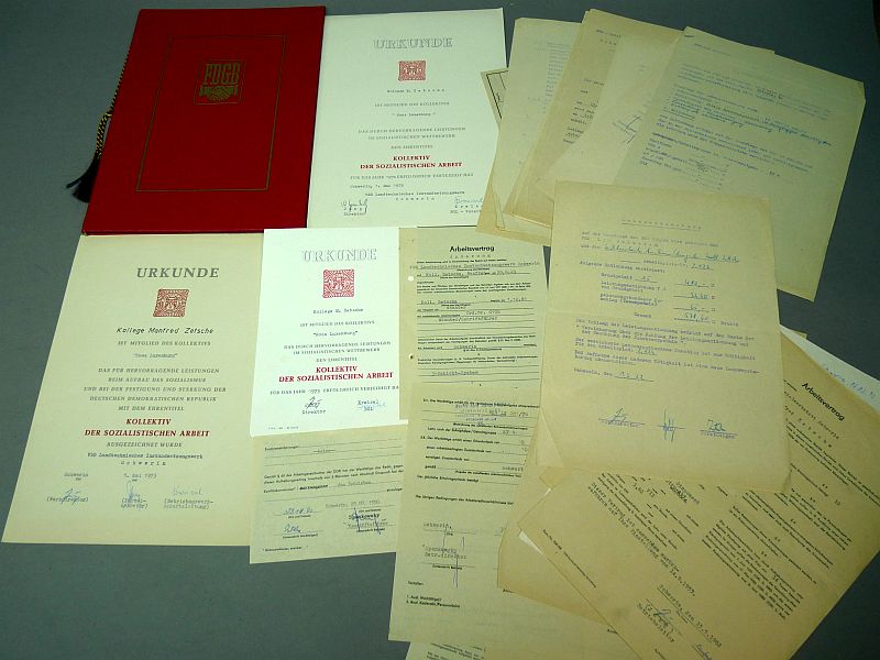 DDR oorkonden en documenten