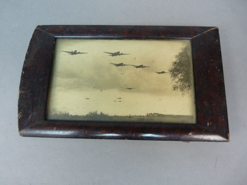Duitse WO2 foto in lijst