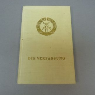 DDR boekje Die Verfassung