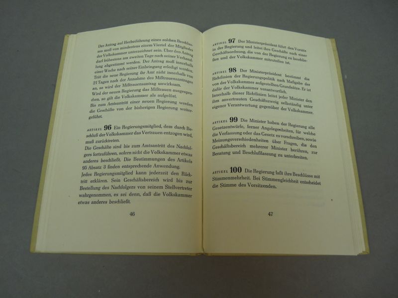 DDR boekje Die Verfassung - Afbeelding 3