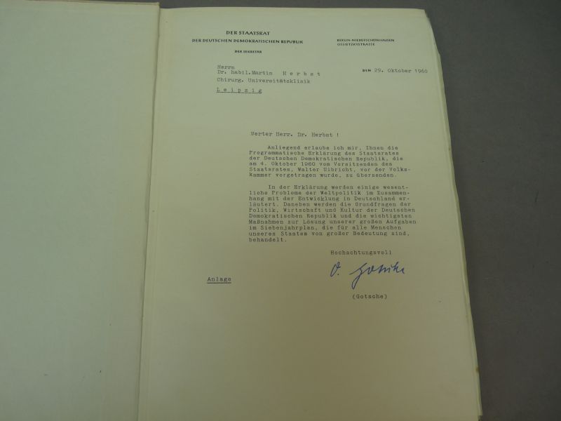 DDR Boek Programmatische Erklärung - Afbeelding 3