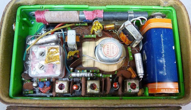 DDR Sternchen transistorradio ca. 1960 VEB Stern Radio - Afbeelding 4