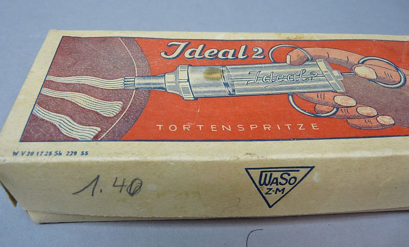 DDR Ideal 2 Tortenspritze – taartdecoratiespuit in originele doos - Afbeelding 3