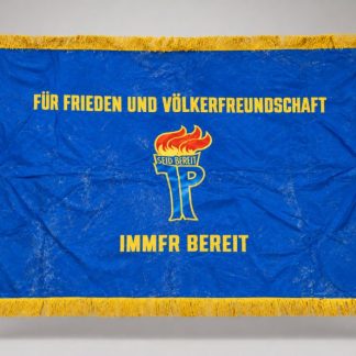 Zoldervondst Jungpioniere vaandel DDR “Immer Bereit”