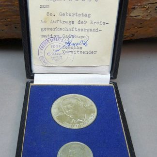 DDR Medaille Pablo Neruda als geschenk