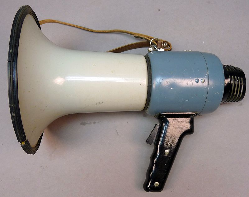 DDR Volkspolizei megafoon – originele Oost-Duitse luidspreker