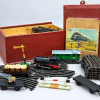 ZEUKE Vintage DDR Modeltreinset Locomotief, Wagons & Rails