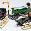 ZEUKE Vintage DDR Modeltreinset Locomotief, Wagons & Rails - Afbeelding 7