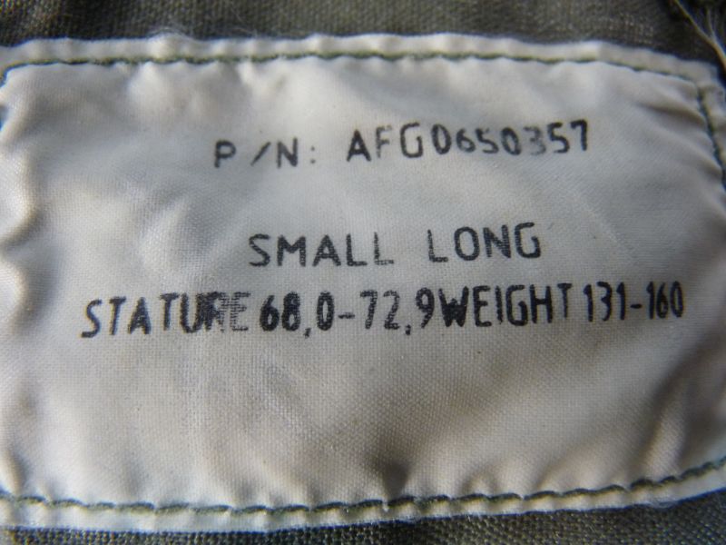 Militaire Anti-G drukbroek CSU-13B/P Autoflug 1992 - Afbeelding 8