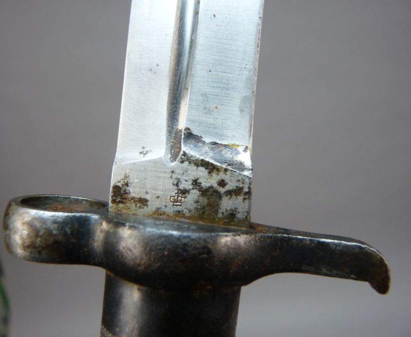 Originele Zweedse Mauser M1896 Bajonet - Afbeelding 5