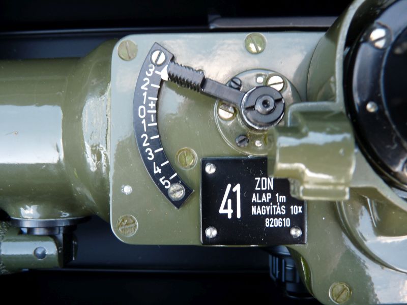 Hongaarse militaire ZDN-1 stereoscopische afstandsmeter - Afbeelding 5