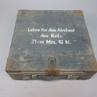 Duits militair houten kistje – 21 cm Mrs. 18 – WOII