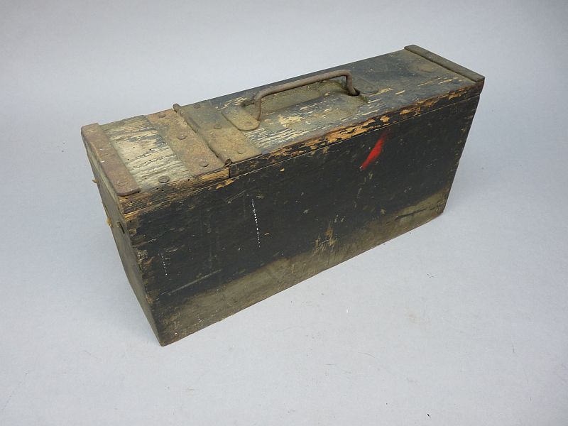Origineel houten munitiekistje – MG08 / MG08/15 / Schwarzlose
