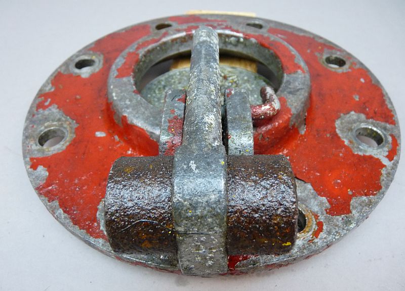 Duitse bunker ventilatieklep – WOII – Ø 26,5 cm - Afbeelding 5