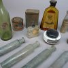 Lot medische en farmaceutische flesjes/verpakkingen, voor 1945 - Afbeelding 2