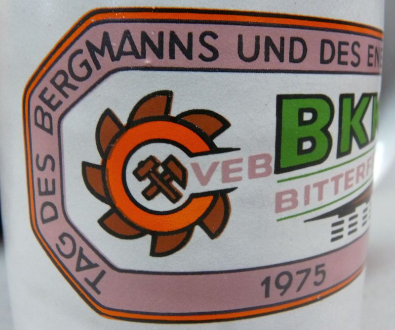 DDR Bierpul VEB BKK Bitterfeld 1975 - Afbeelding 2