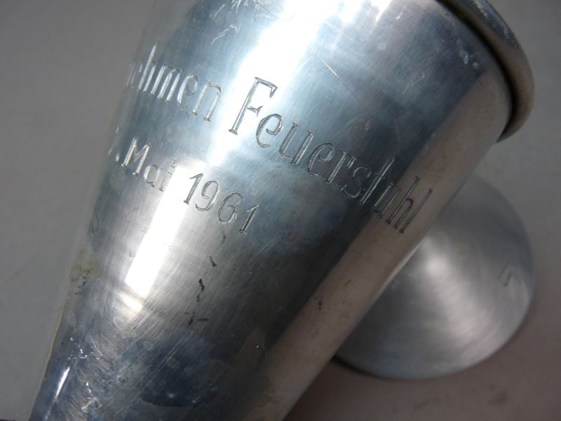 DDR Aluminium Erebeker met Deksel - Afbeelding 4