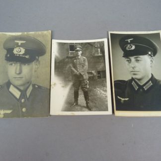 Originele Wehrmacht portretfoto’s